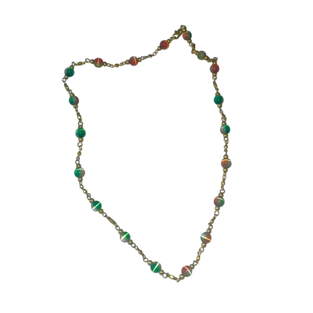 beaded necklace